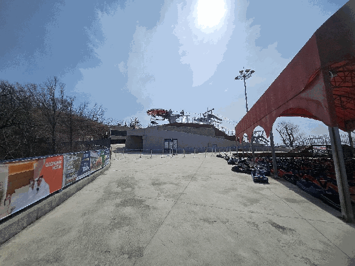 본건 남동측 전경