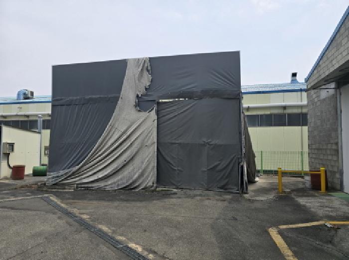 천막창고(제시외 건물)