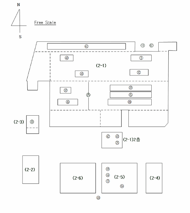기계기구 배치도