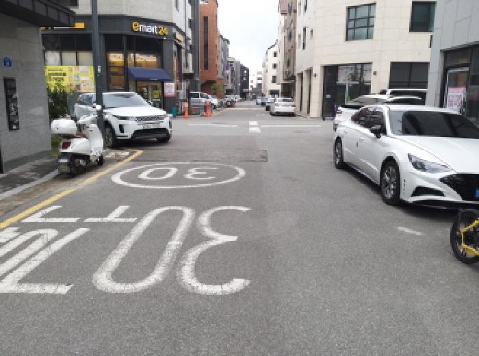 * 본건 목적물 인접도로 전경