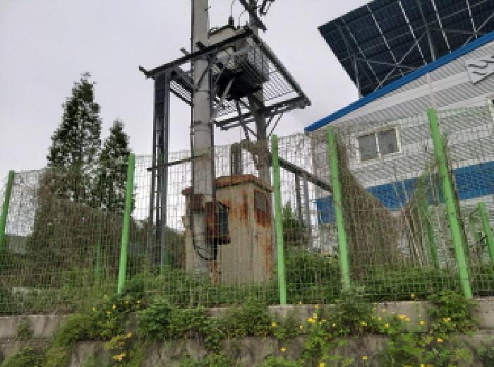 * 본건 목적물 1. 지상 수변전 전경