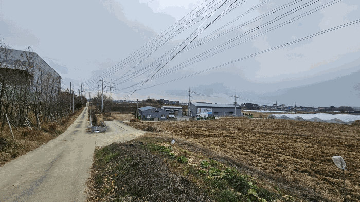 본건 주위전경(북측에서 촬영)