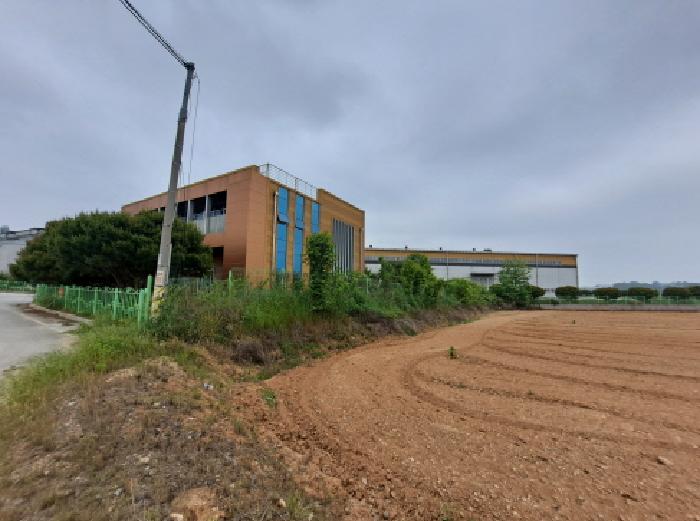 목록 1 동북쪽 도로변, 북쪽 경계부분 전경