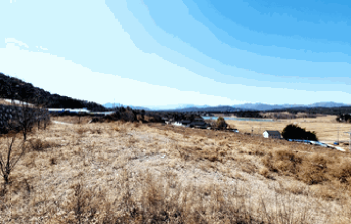 【 본건 주변 전경(본건 북동측 인근에서 촬영) 】