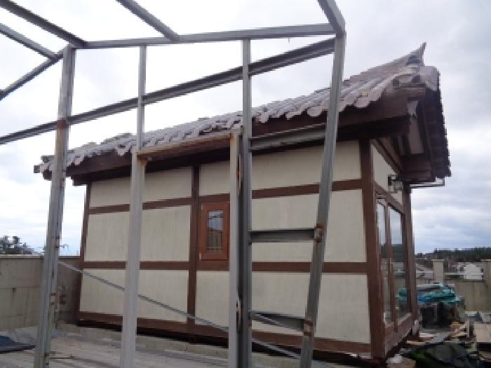 소재지 5.(평화로 613) 제시 건물 옥상 소재 이동식 건물