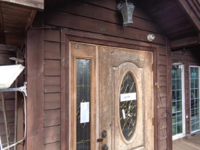 소재지 3.(서광리 367) 제시 건물 가동호 출입문 안내문 부착 사진