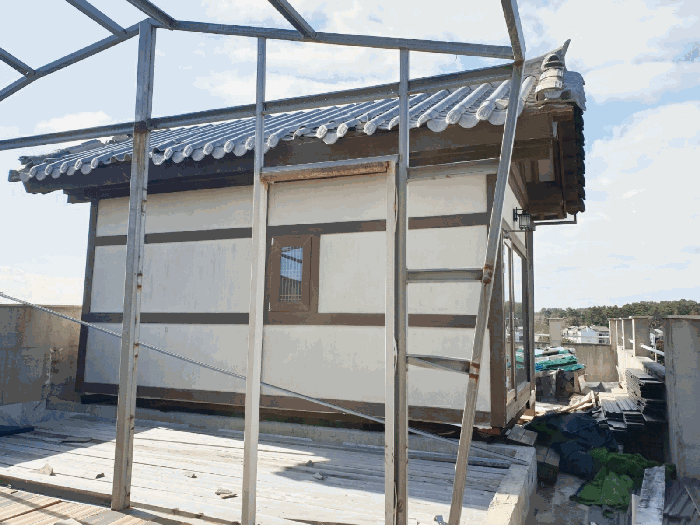 본건 기호(5) 옥상 이동식 주택