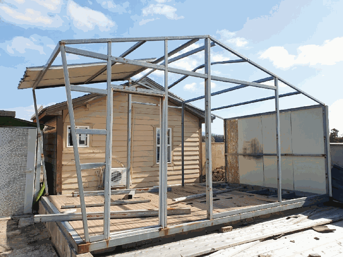 본건 기호(5) 옥상 이동식 주택