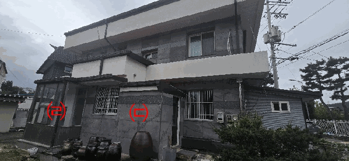 제시외건물 [일련번호 ㈂, ㈃]