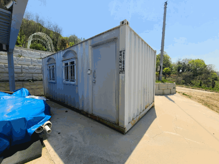 기호(5)토지 소재 컨테이너 전경