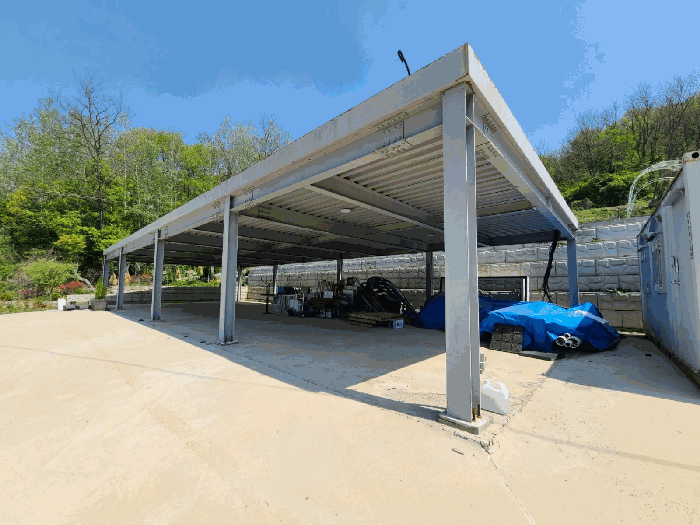 제시외건물 "ㅂ" 전경