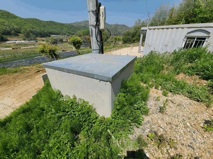 본건 기호(5)토지 소재 관정 전경