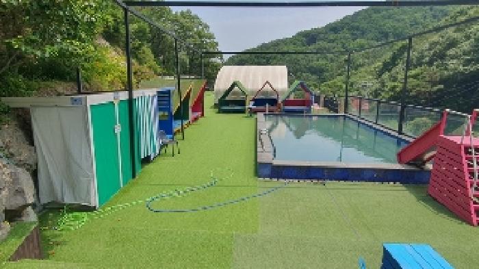 종물,부합물,수영장 등[제시건물(가)의 옥상]