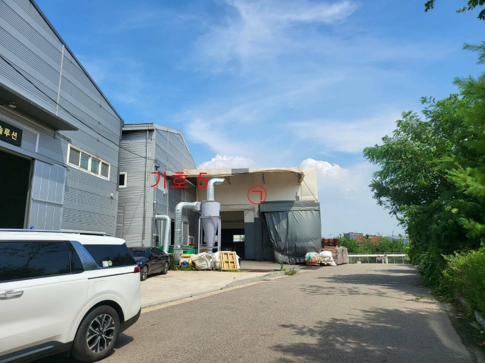 남서측에서 촬영