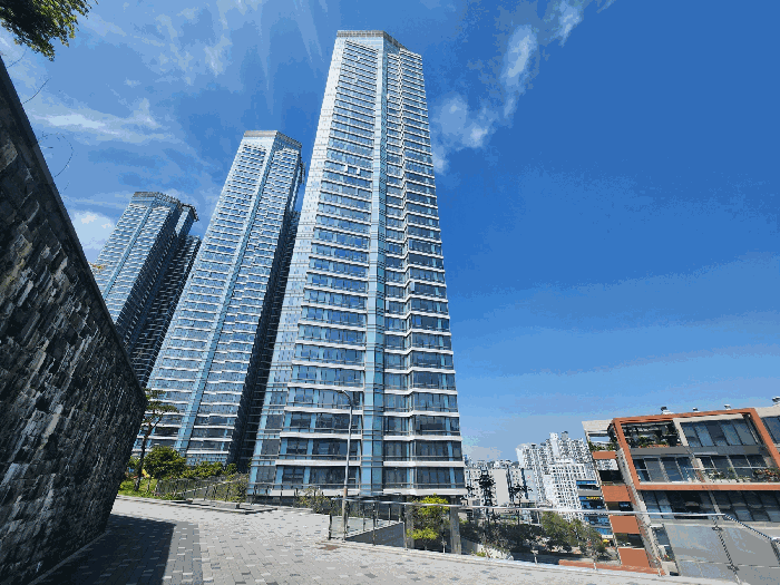 동측에서 서측 전경