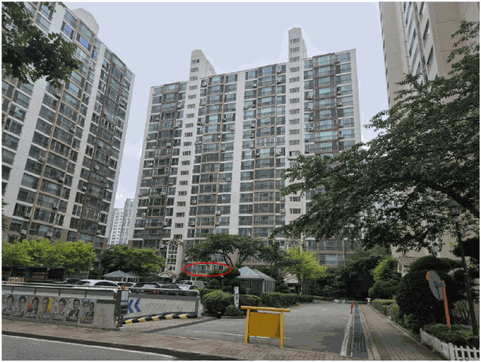 동부올림픽타운 118동 전경