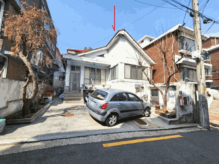 본건 전경(남동측에서 촬영)