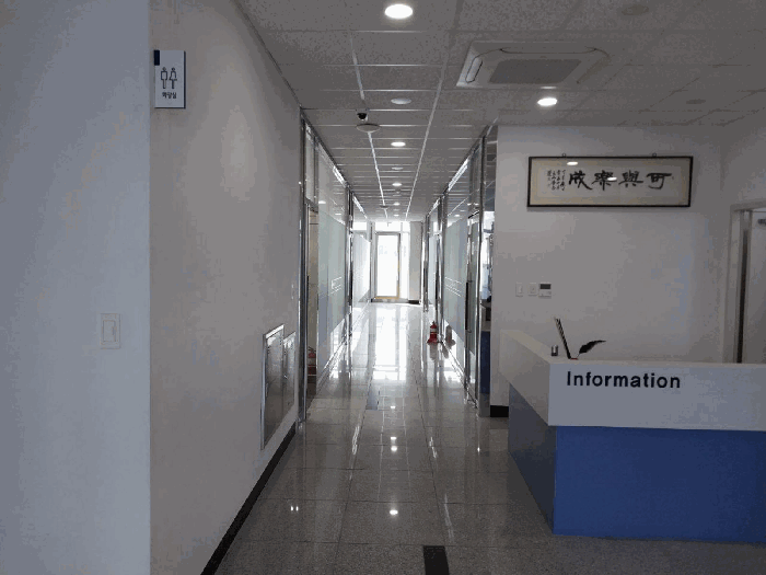 사무동 3층 전경