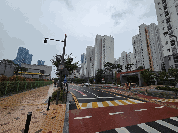 후문 측 주위 환경