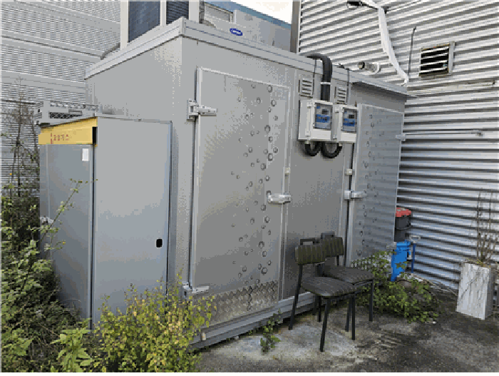 【 이전 가능한 냉동기 】