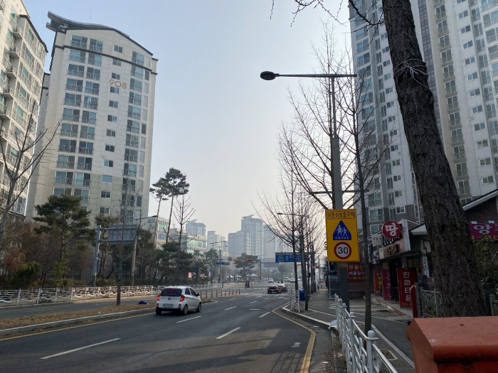 주위전경(남측에서 촬영)