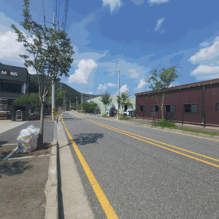 주위환경-남측 근처에서 촬영함