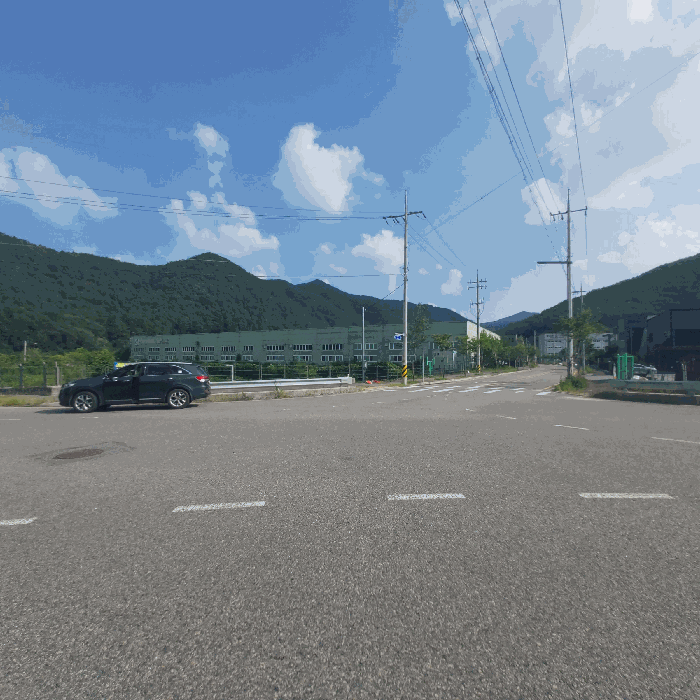 주위환경-북서측 근처에서 촬영함