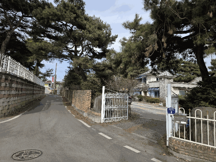 기호(1)토지 중 도로 편입 부분 전경