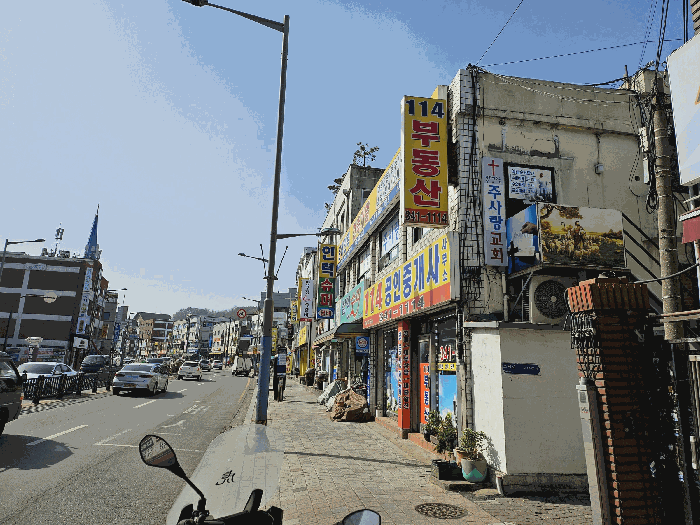 본건 인근 전경(소새울역 방향)