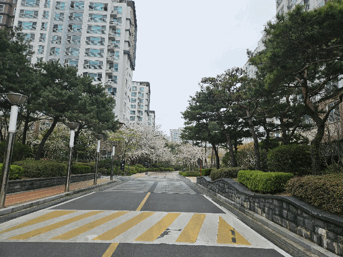 본건 단지내부전경