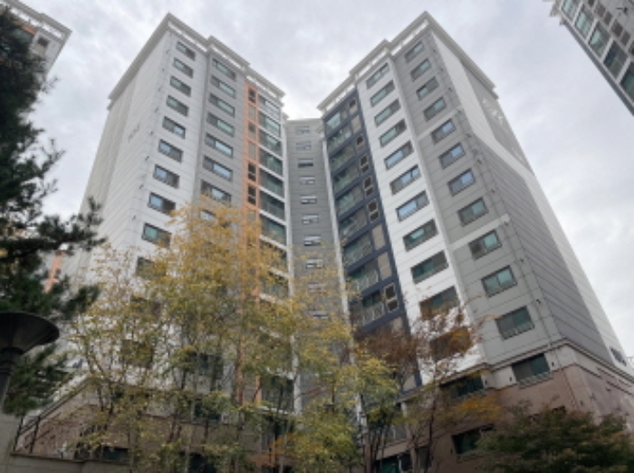 중앙동힐스테이트1차 104동 아파트 전경