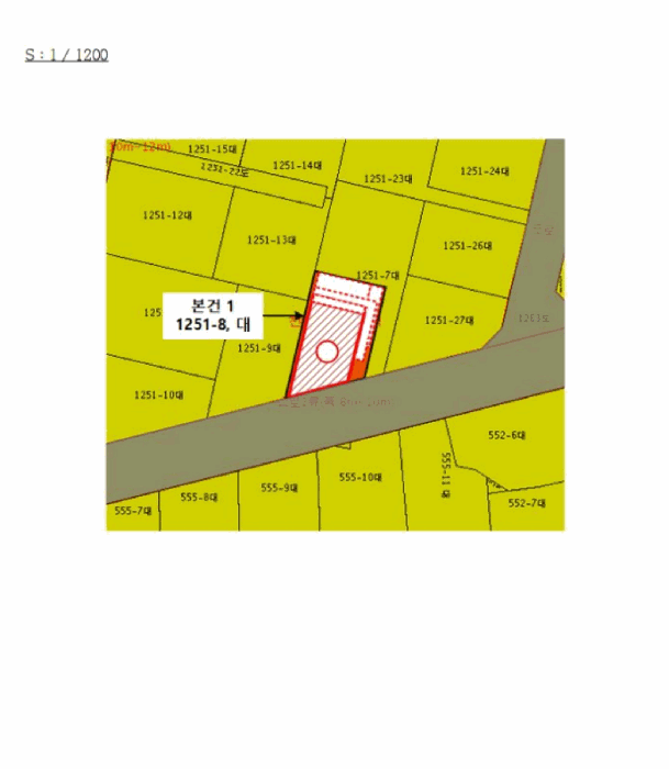 지 적 및 건 물 개 황 도