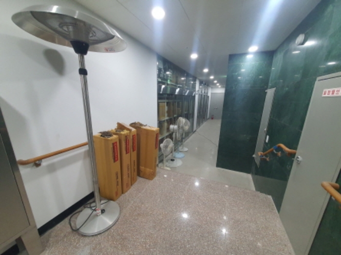 현장사진(건물 지층)