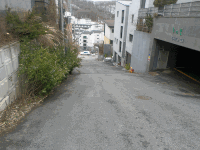 본 다세대 진입도로