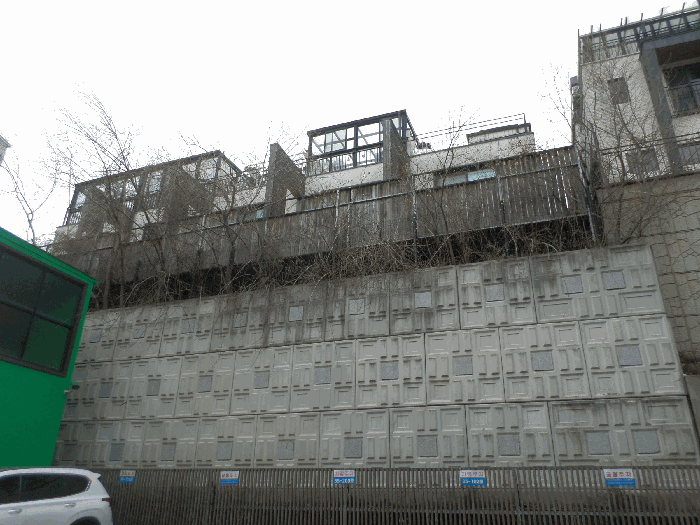 본건 B동 (남측 하단에서 촬영)