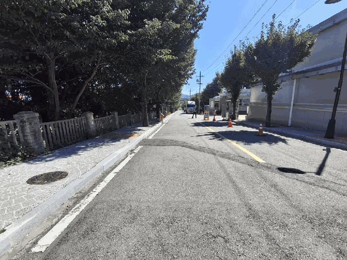 [본건 도로상태]