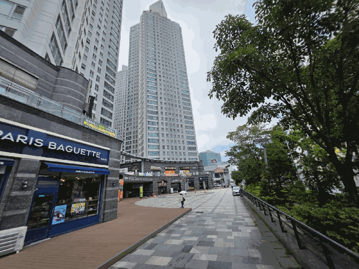 101동 외부 전경