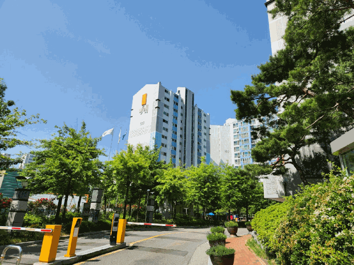 본건 북동측 전경