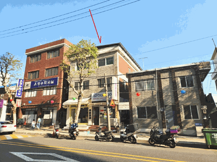 북서측에서 촬영