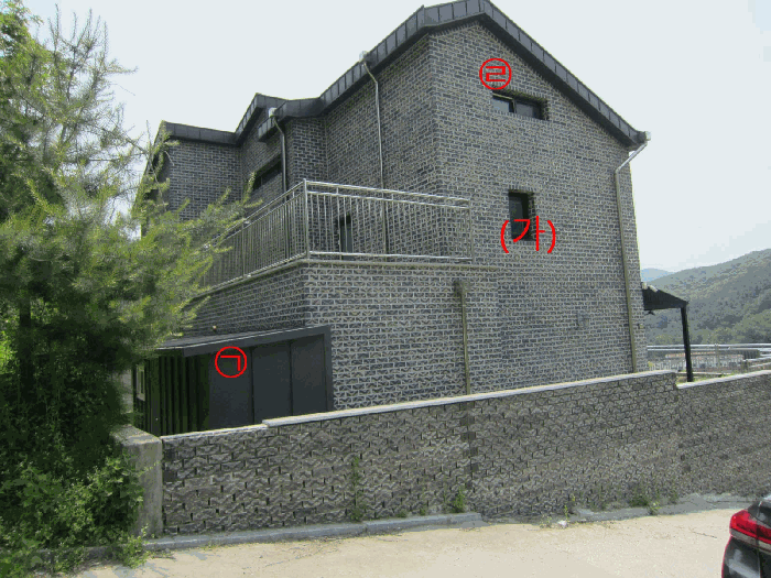 본건 후면전경(북측촬영)