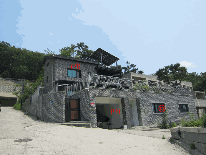 본건 주택전경(북서측촬영)