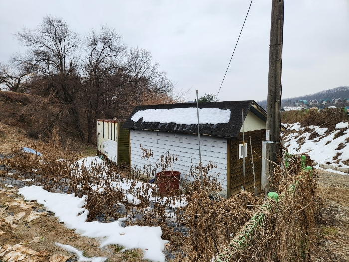 본건 소유자미상의 이동식 주택 등
