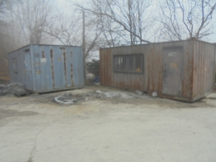 목적물 2번에 콘테이너박스 2개