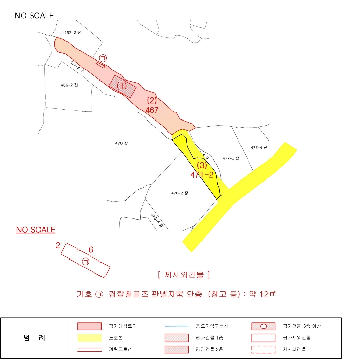 지 적 및 건 물 개 황 도