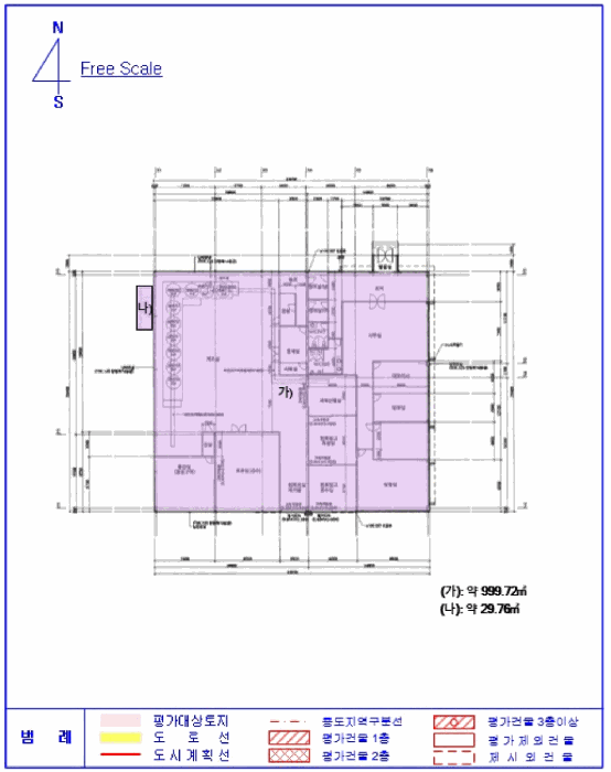 건 물 개 황 도(기호 가, 나)