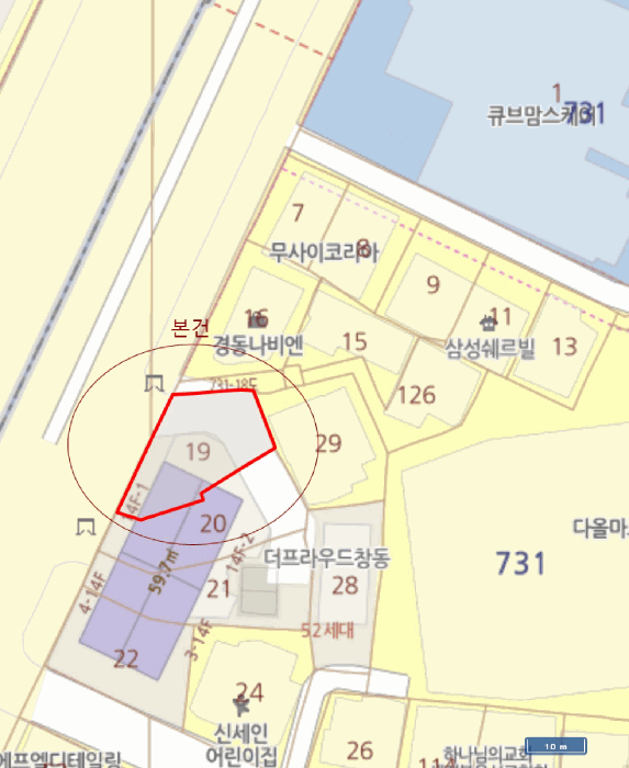 지 번 약 도