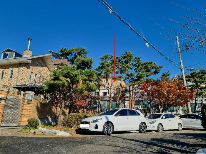 주위 전경(남서측 인근에서 촬영)