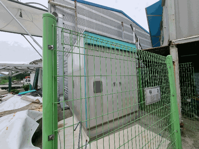 기호3 우측 소재 제시외 수전설비
(건물에 포함평가)