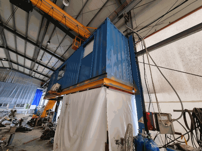 제시외 건물 3-1 작업장 내 이동가능한 컨테이너 사무실
(평가제외)