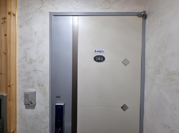 301호 현관문